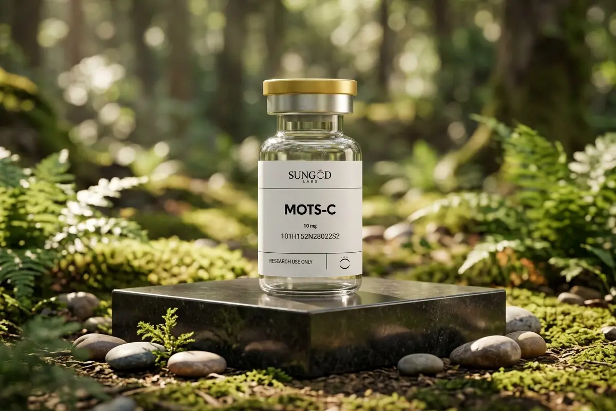 MOTS-C 10mg Guide - Action, Storage & Safety By SunGod Labs